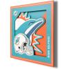YouTheFan NFL 12×12 Logo Series Wall Art(Miami Dolphins)