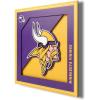 YouTheFan NFL 12×12 Logo Series Wall Art(Minnesota Vikings)