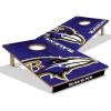 YouTheFan NFL 2’ x 3’ Wood Cornhole Game(Baltimore Ravens)
