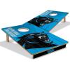 YouTheFan NFL 2’ x 3’ Wood Cornhole Game(Carolina Panthers)