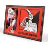 YouTheFan NFL 3D Logo Picture Frame(Cleveland Browns)