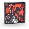 YouTheFan NFL Arizona Cardinals 3D Logo Series Magnets(Chicago Bears)