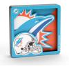 YouTheFan NFL Arizona Cardinals 3D Logo Series Magnets(Miami Dolphins)