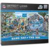 YouTheFan NFL Game Day at The Zoo 500pc Puzzle(Detroit Lions)