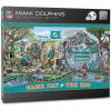 YouTheFan NFL Game Day at The Zoo 500pc Puzzle(Miami Dolphins)