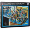 YouTheFan NFL Purebred Fans 500pc Puzzle – A Real Nailbiter(Los Angeles Chargers)