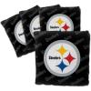 YouTheFan Officially-licensed NFL Set of 4 Cornhole Bags – All Weather regulation 6” x 6” size – Designed in USA(Pittsburgh Steelers – Black)