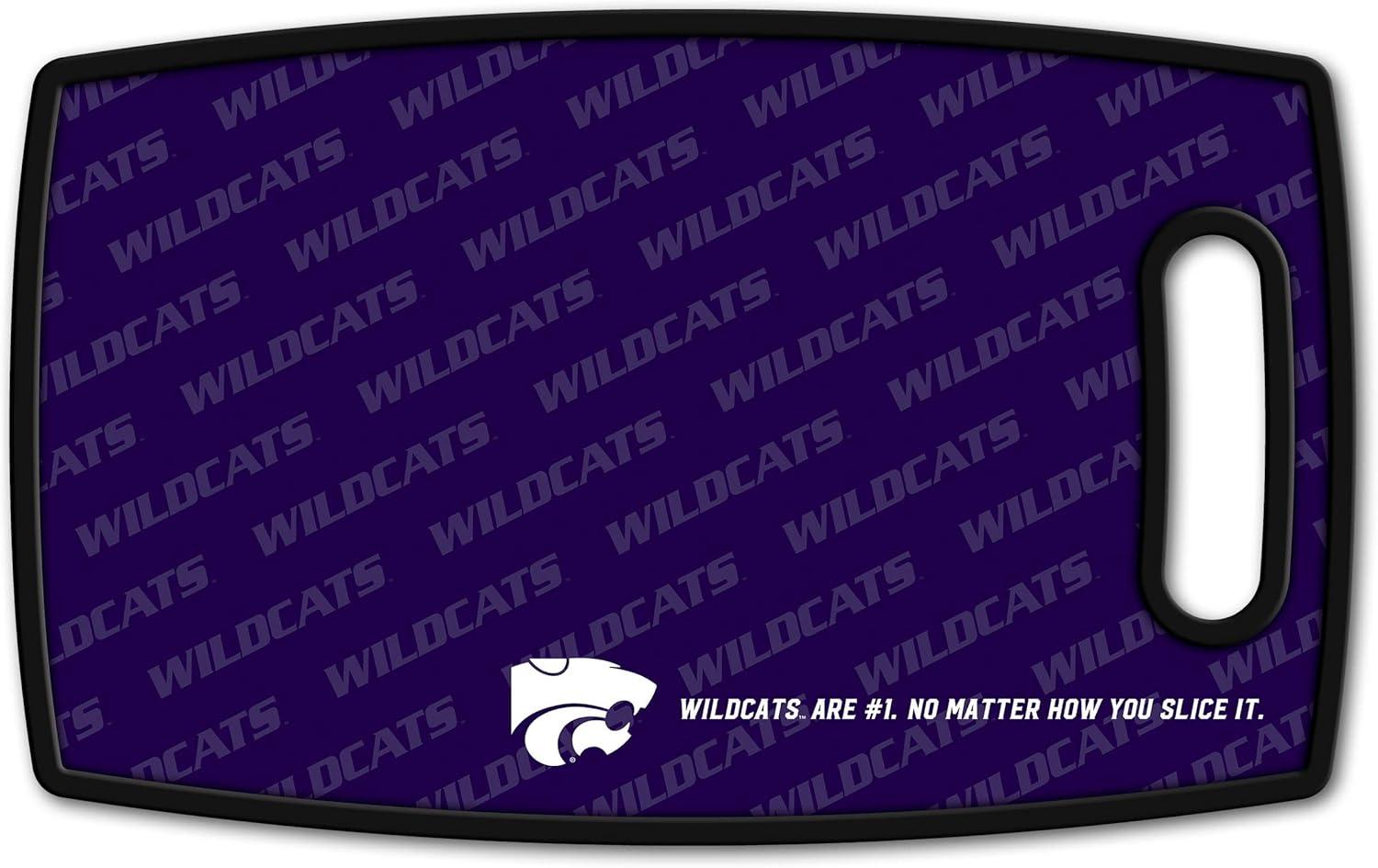 imageYouTheFan NCAA Logo Series Cutting BoardKansas St Wildcats
