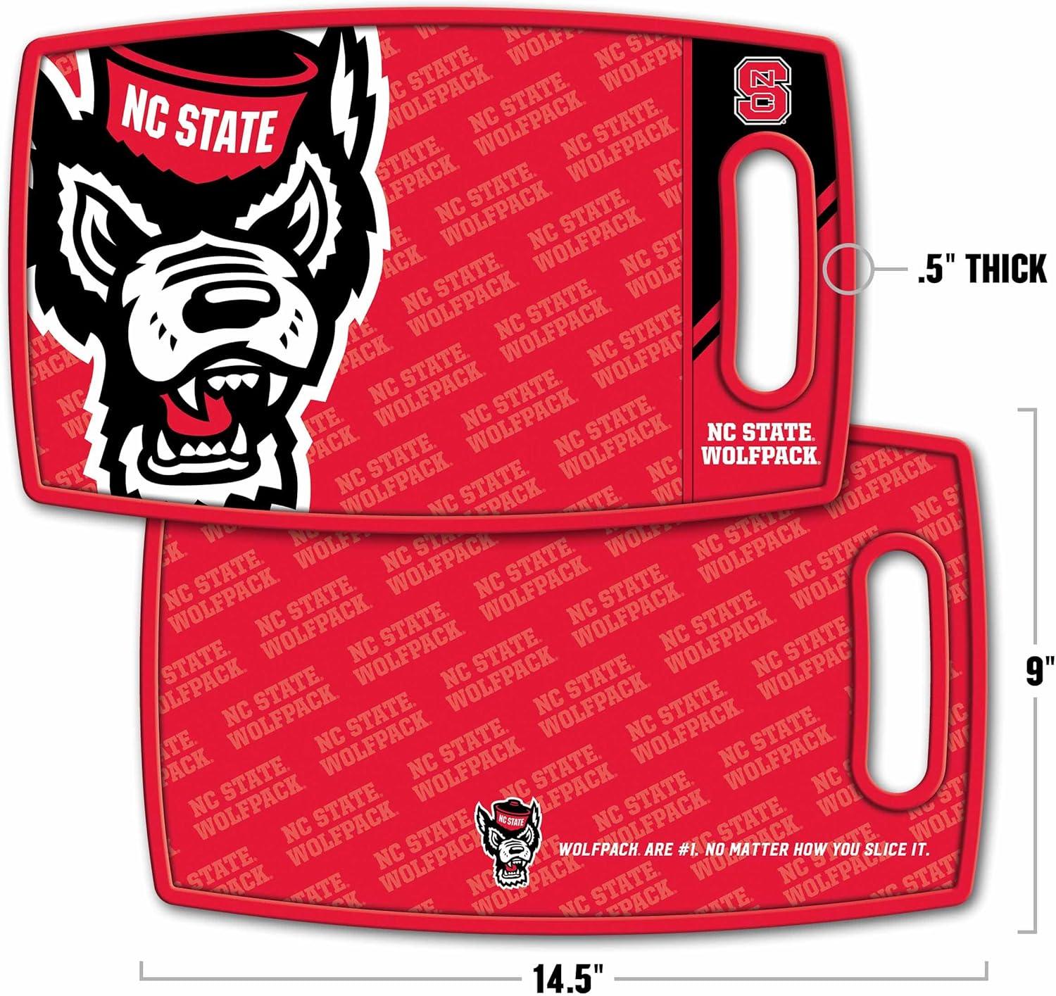 imageYouTheFan NCAA Logo Series Cutting BoardNC State Wolfpack