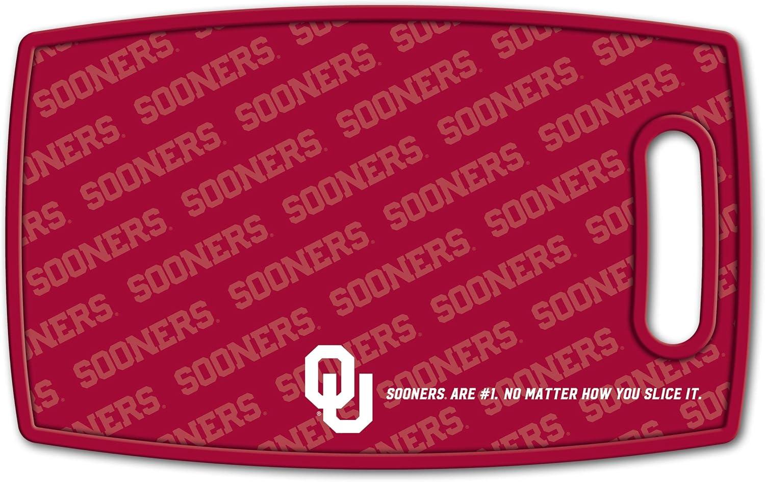 imageYouTheFan NCAA Logo Series Cutting BoardOklahoma Sooners