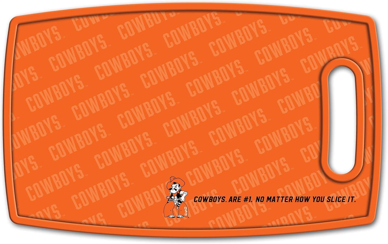 imageYouTheFan NCAA Logo Series Cutting BoardOklahoma St Cowboys