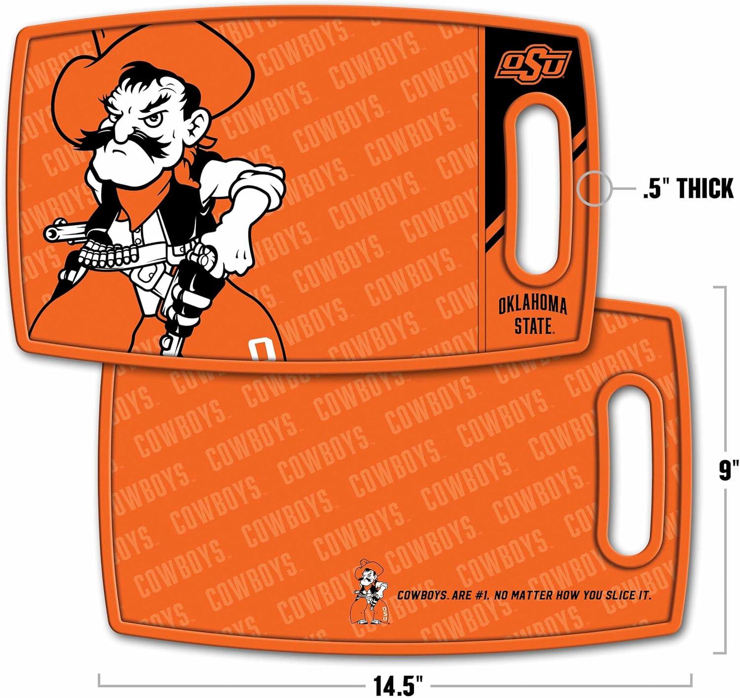 imageYouTheFan NCAA Logo Series Cutting BoardOklahoma St Cowboys