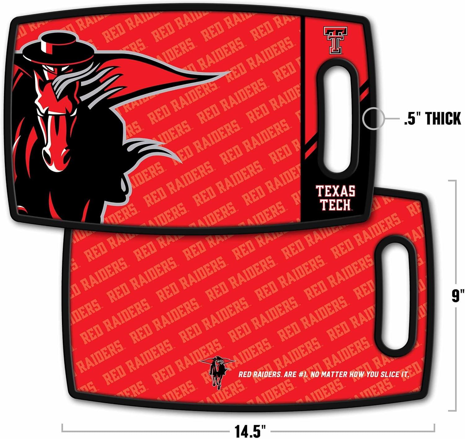 imageYouTheFan NCAA Logo Series Cutting BoardTexas Tech Red Raiders