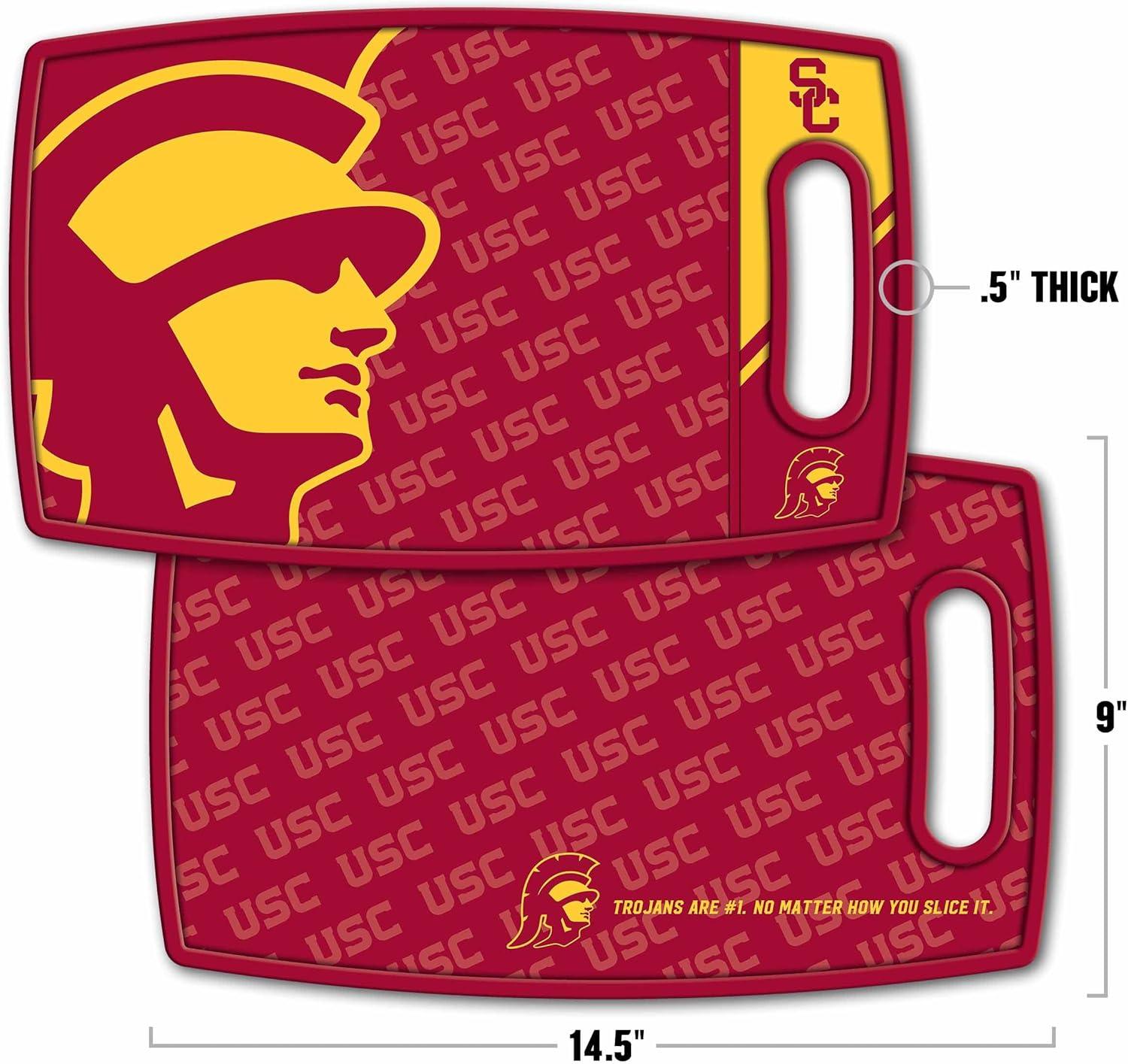 imageYouTheFan NCAA Logo Series Cutting BoardUSC Trojans