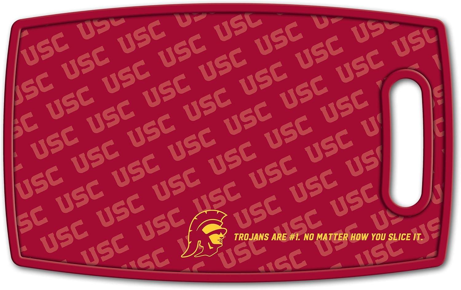 imageYouTheFan NCAA Logo Series Cutting BoardUSC Trojans
