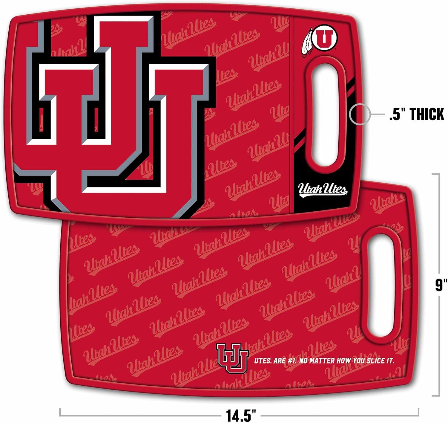 imageYouTheFan NCAA Logo Series Cutting BoardUtah Utes