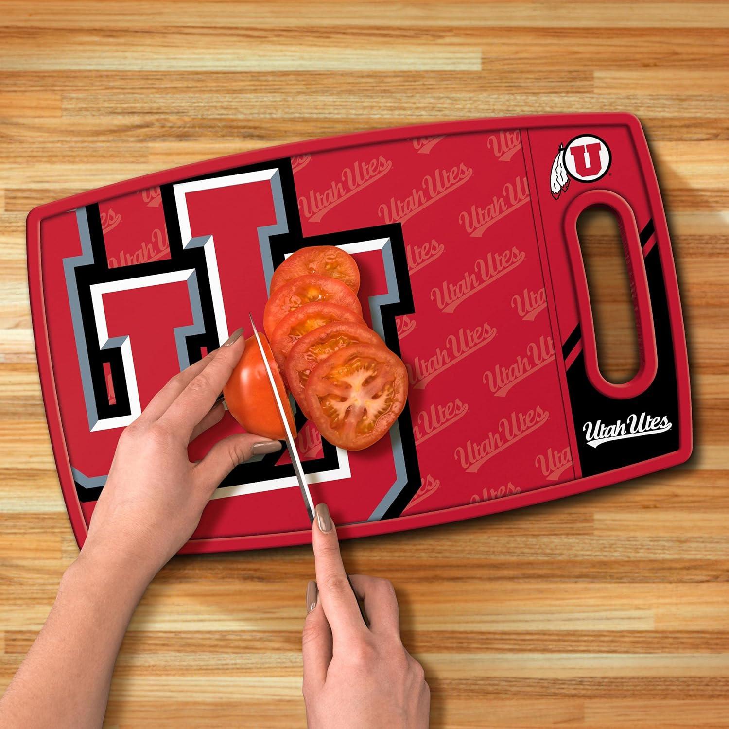 imageYouTheFan NCAA Logo Series Cutting BoardUtah Utes