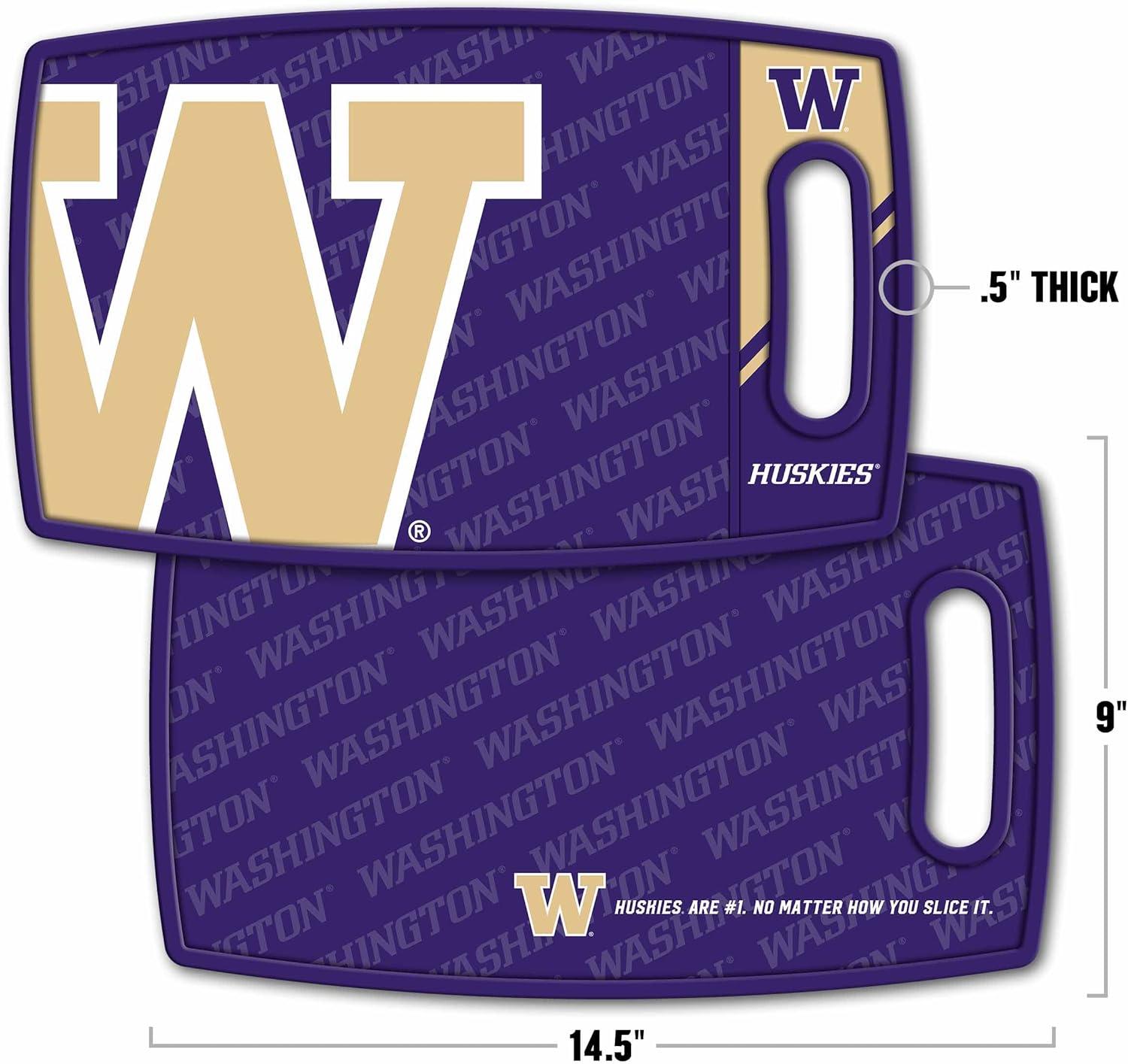 imageYouTheFan NCAA Logo Series Cutting BoardWashington Huskies