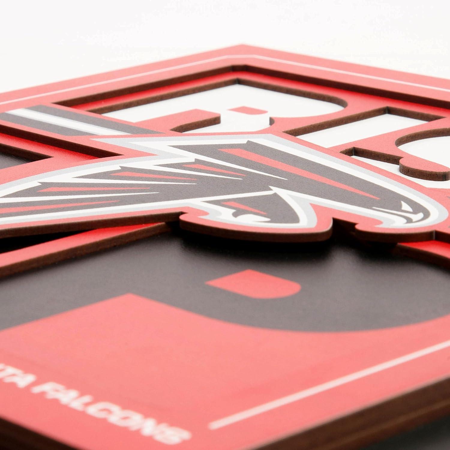 imageYouTheFan NFL Arizona Cardinals Slogan Series 3D Wall ArtAtlanta Falcons