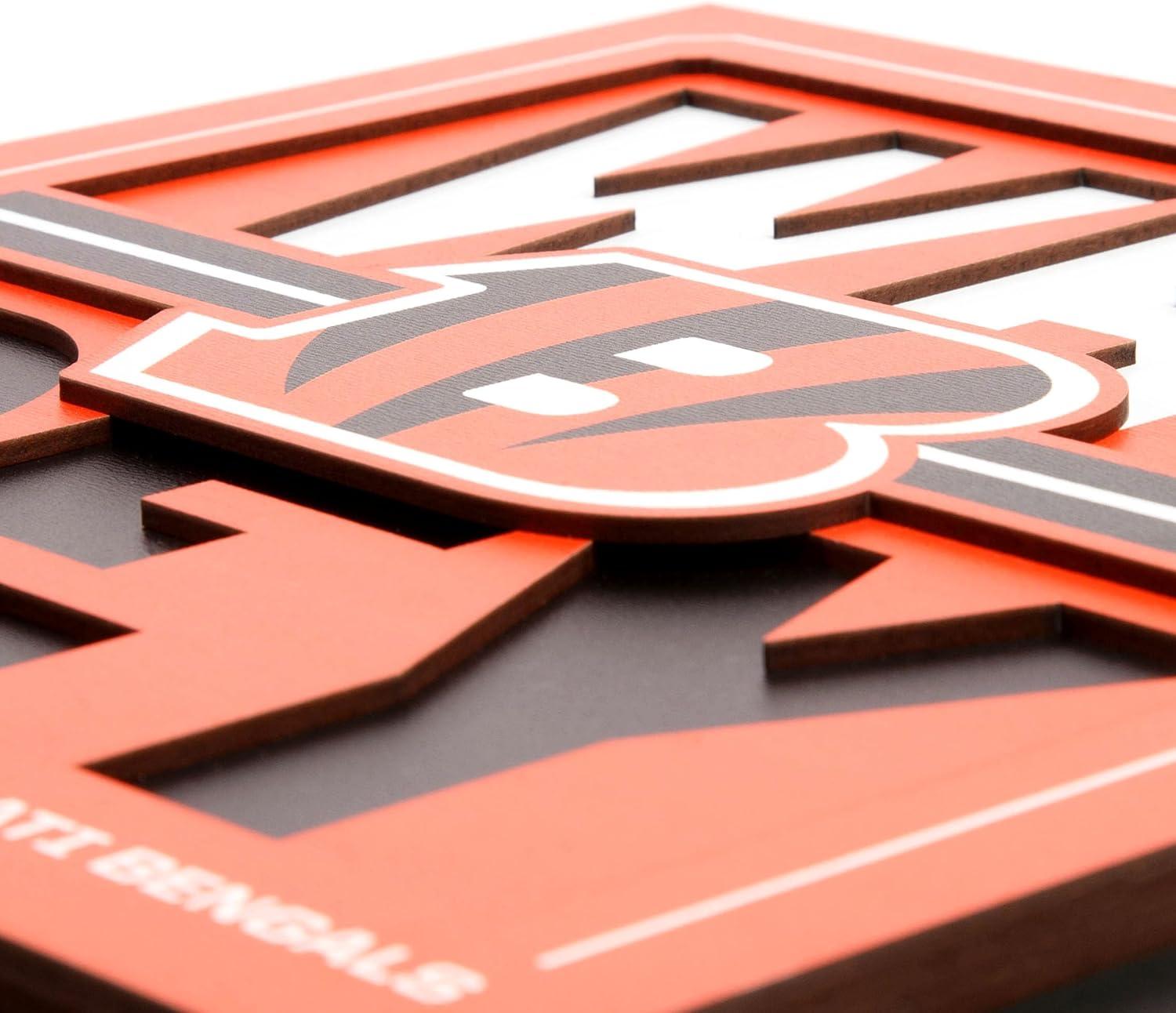 imageYouTheFan NFL Arizona Cardinals Slogan Series 3D Wall ArtCincinnati Bengals