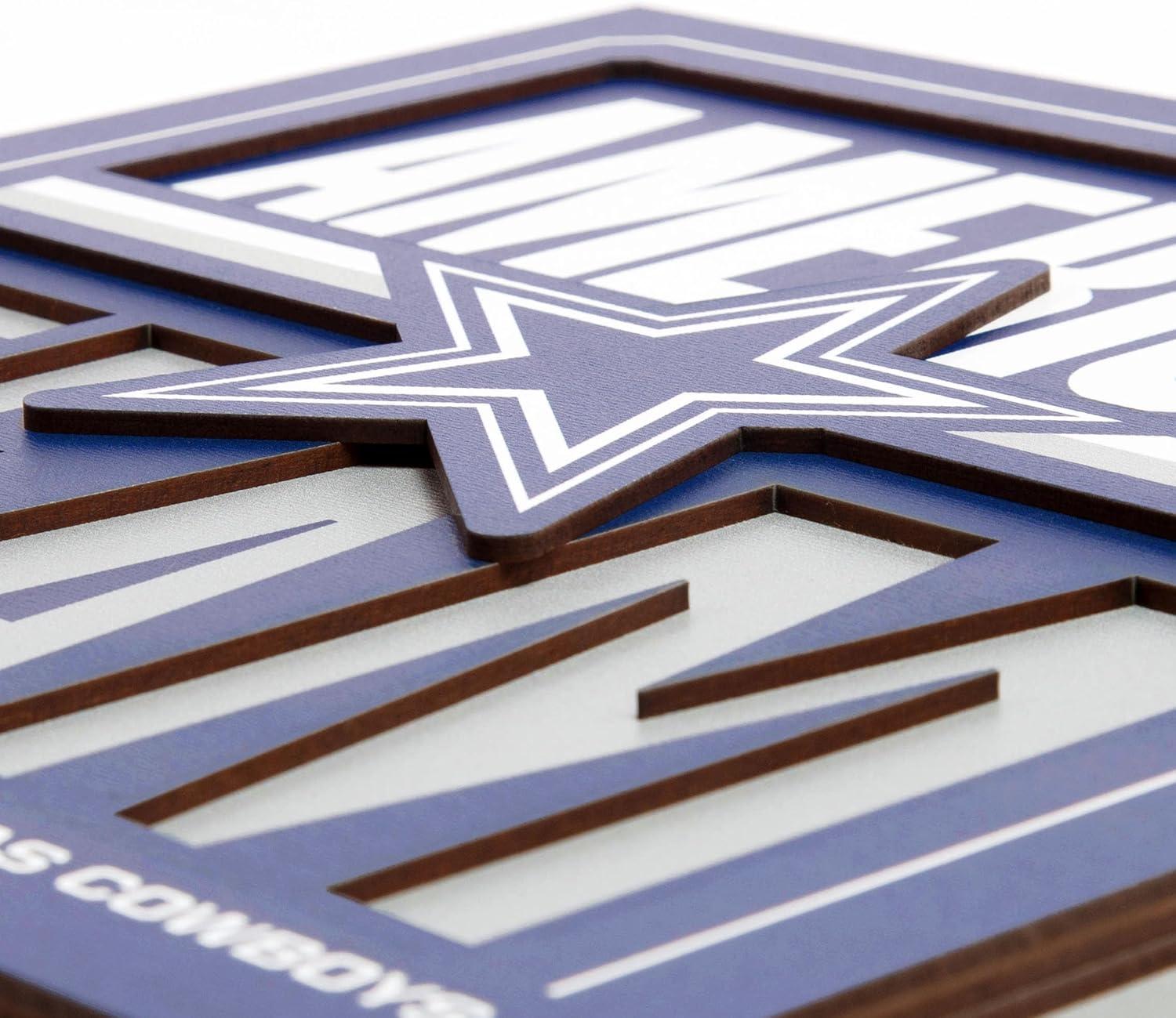 imageYouTheFan NFL Arizona Cardinals Slogan Series 3D Wall ArtDallas Cowboys