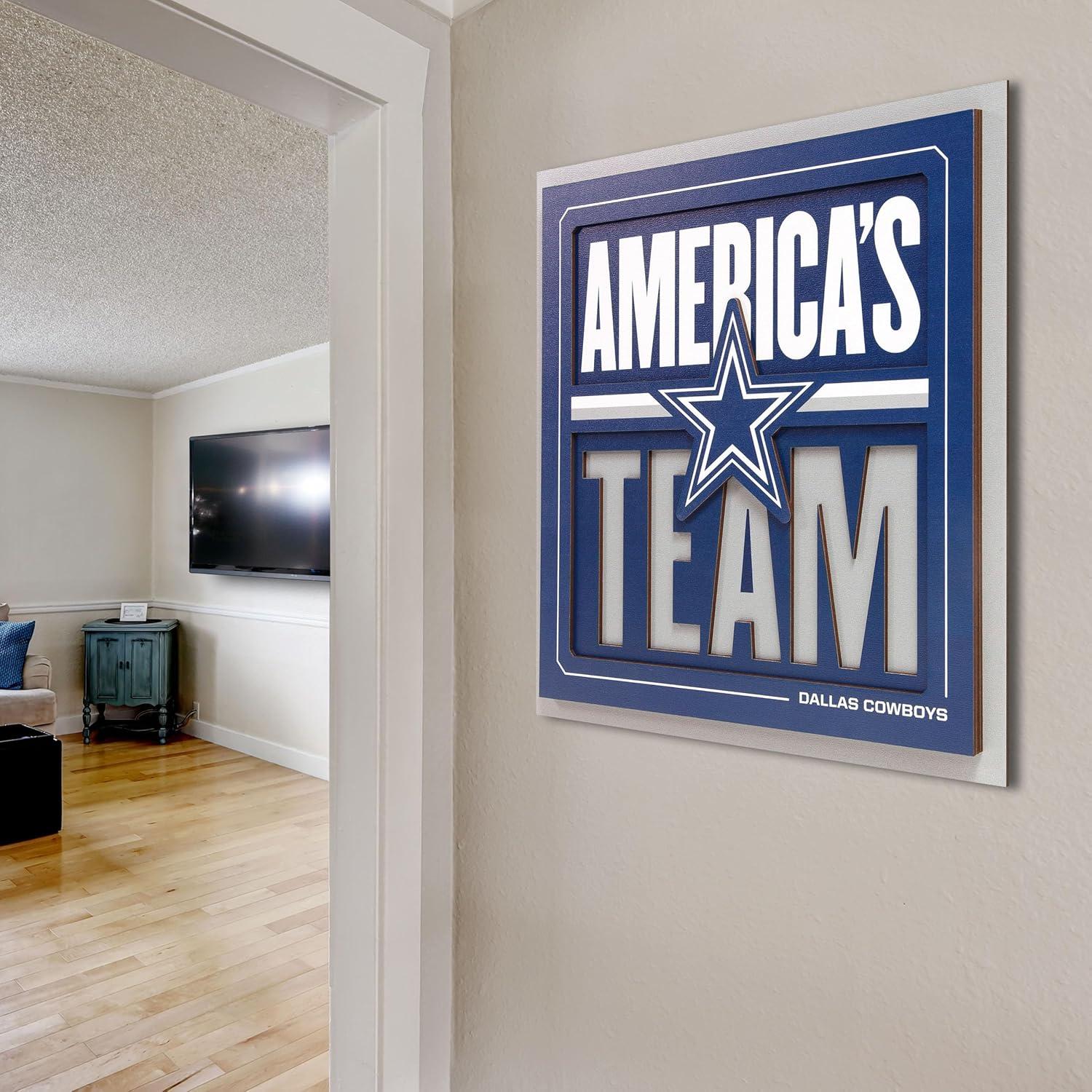 imageYouTheFan NFL Arizona Cardinals Slogan Series 3D Wall ArtDallas Cowboys