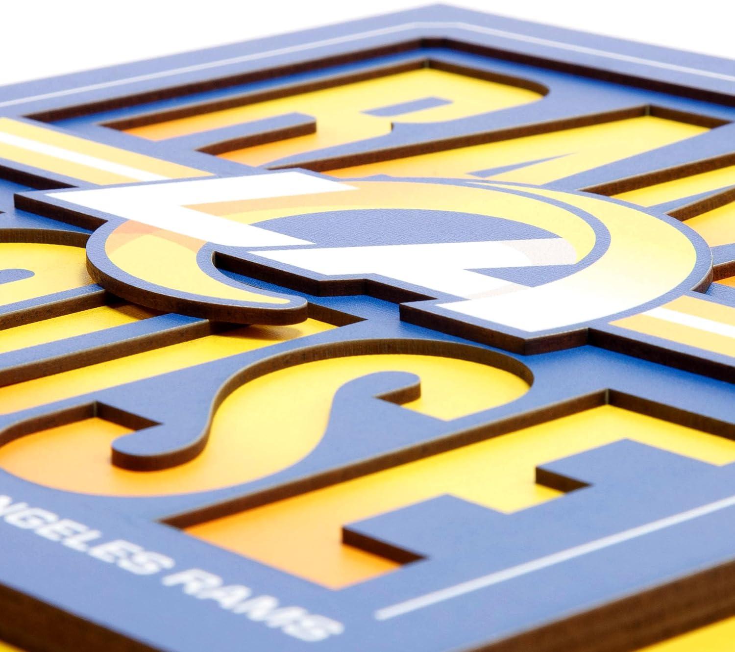 imageYouTheFan NFL Arizona Cardinals Slogan Series 3D Wall ArtLos Angeles Rams