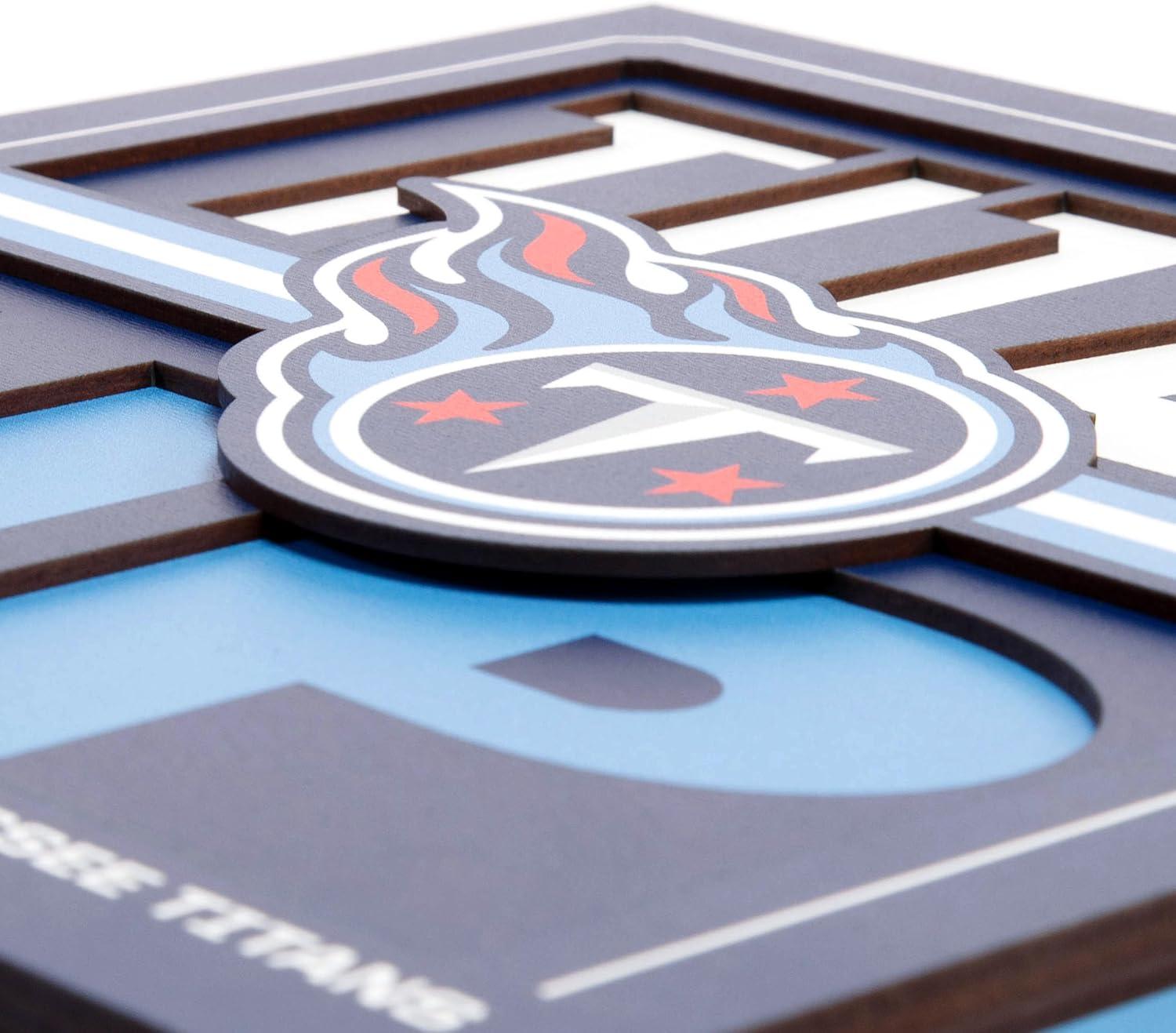 imageYouTheFan NFL Arizona Cardinals Slogan Series 3D Wall ArtTennessee Titans