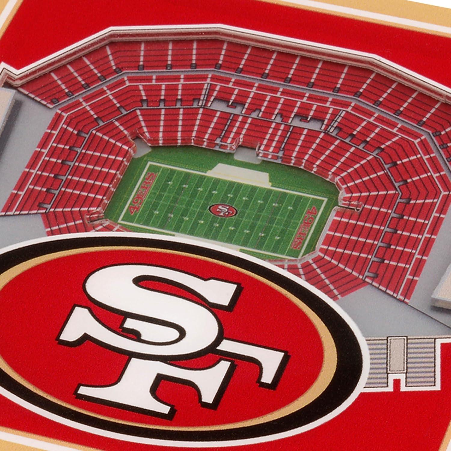 imageYouTheFan NFL Licensed Fan Cribbage Wood Board GameSan Francisco 49ers