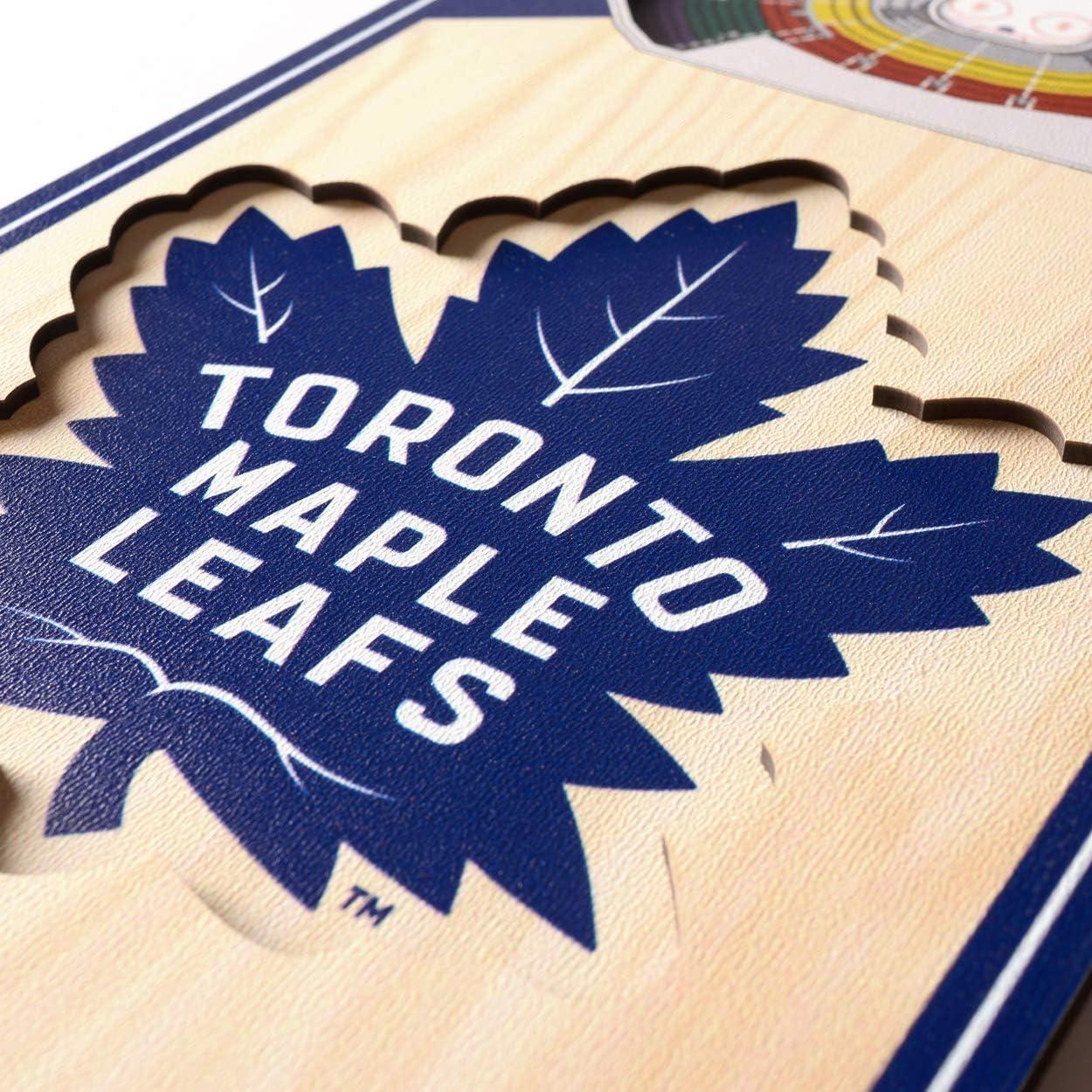 imageYouTheFan NHL 3D Stadium 6x19 BannerToronto Maple