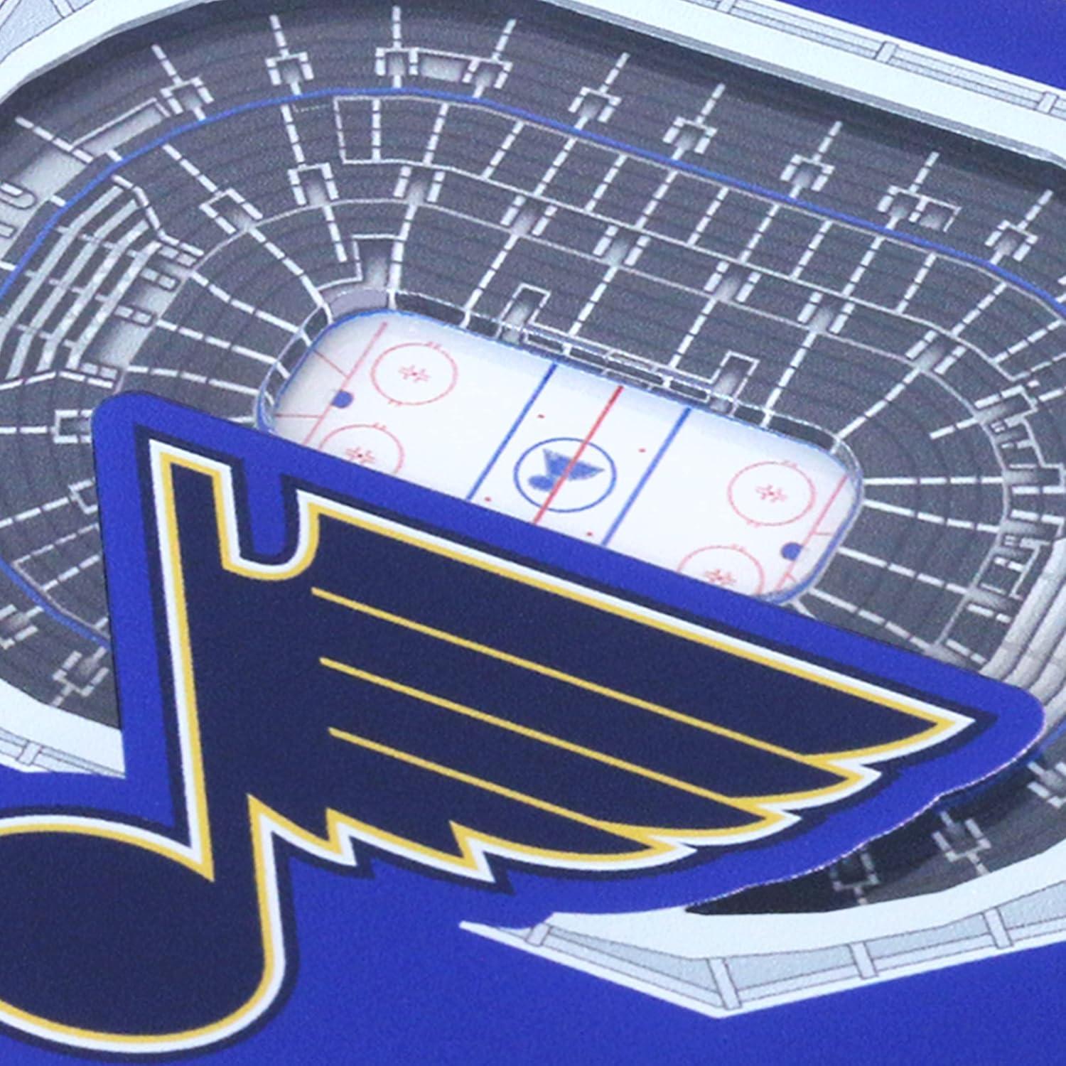 imageYouTheFan NHL 3D StadiumView CoastersSt Louis Blues