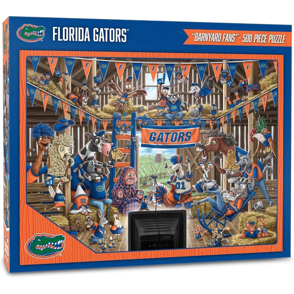 imageYouTheFan NCAA Barnyard Fans 500pc PuzzleFlorida Gators