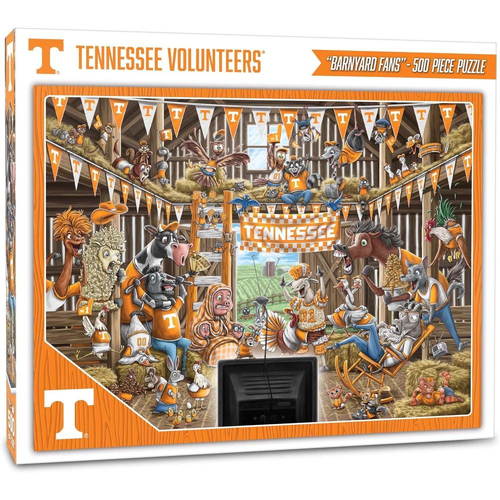 imageYouTheFan NCAA Barnyard Fans 500pc PuzzleTennessee Volunteers