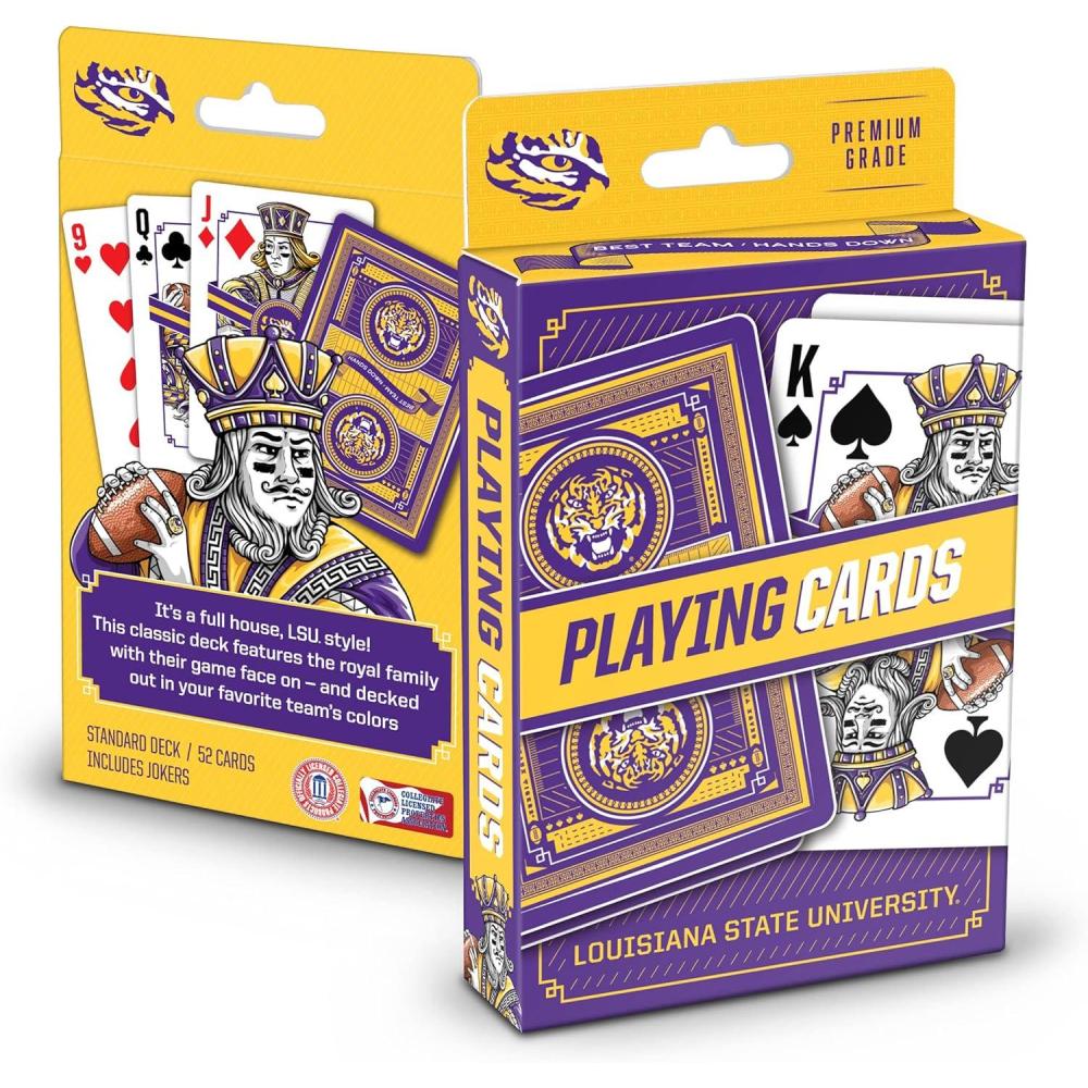imageYouTheFan NCAA Classic Series Playing CardsLSU Tigers