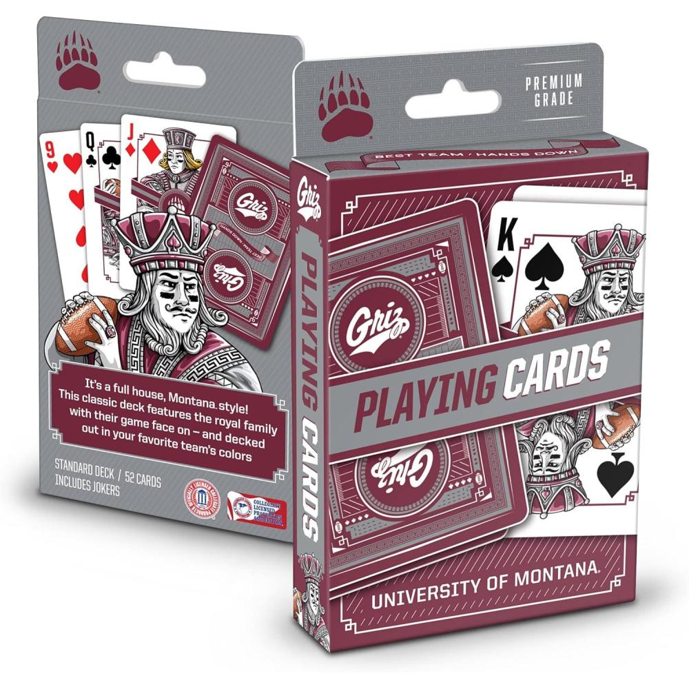 imageYouTheFan NCAA Classic Series Playing CardsMontana Grizzlies