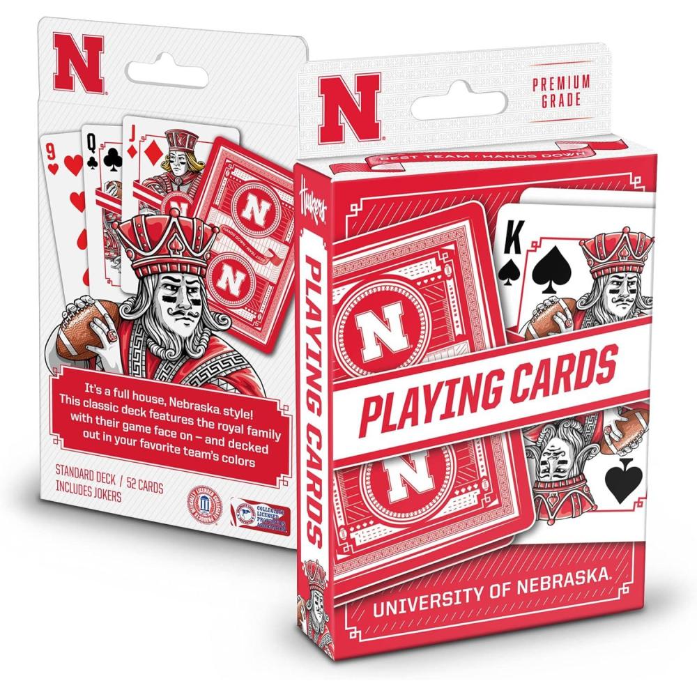 imageYouTheFan NCAA Classic Series Playing CardsNebraska Cornhuskers