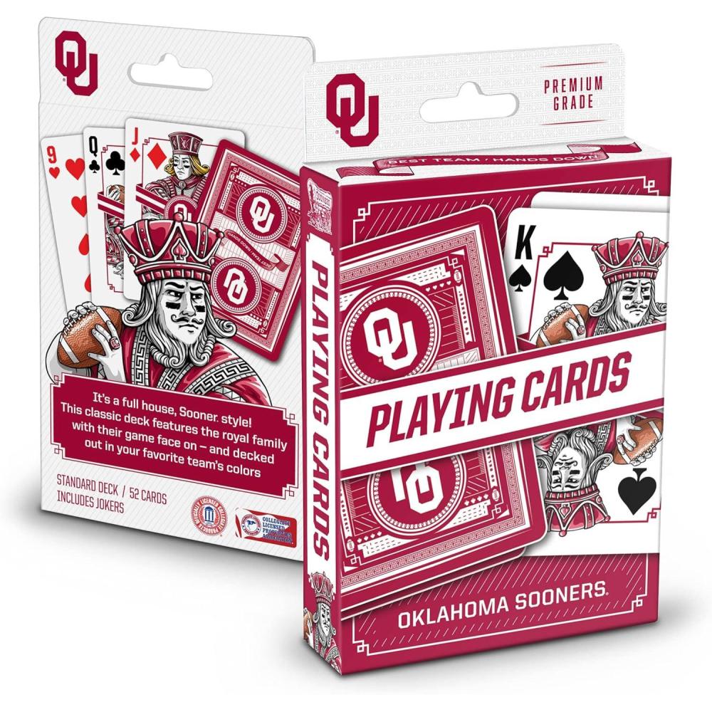 imageYouTheFan NCAA Classic Series Playing CardsOklahoma Sooners