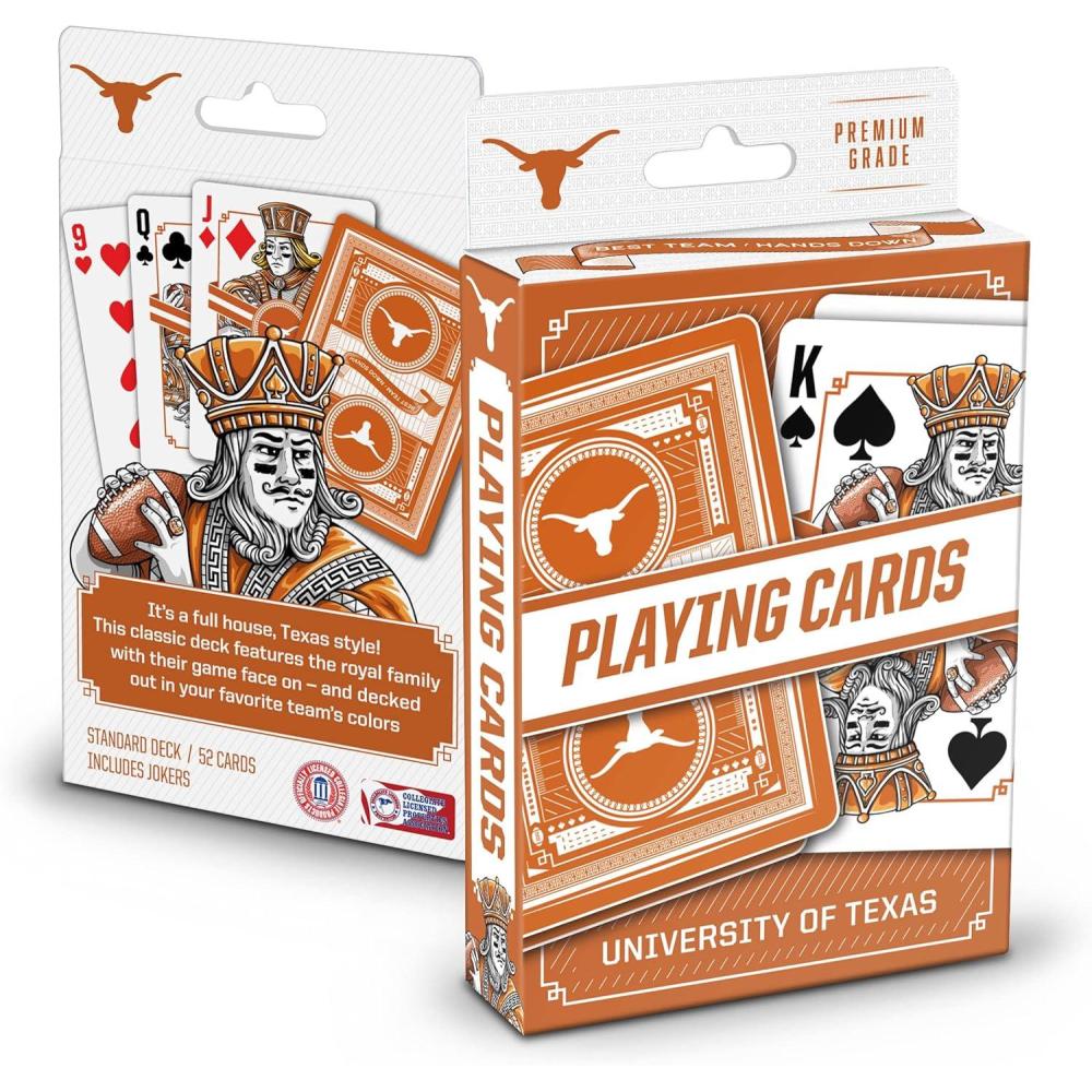 imageYouTheFan NCAA Classic Series Playing CardsTexas Longhorns