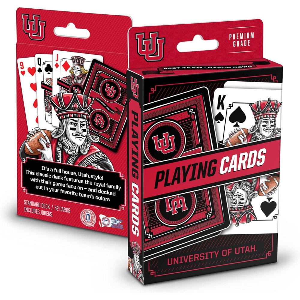 imageYouTheFan NCAA Classic Series Playing CardsUtah Utes