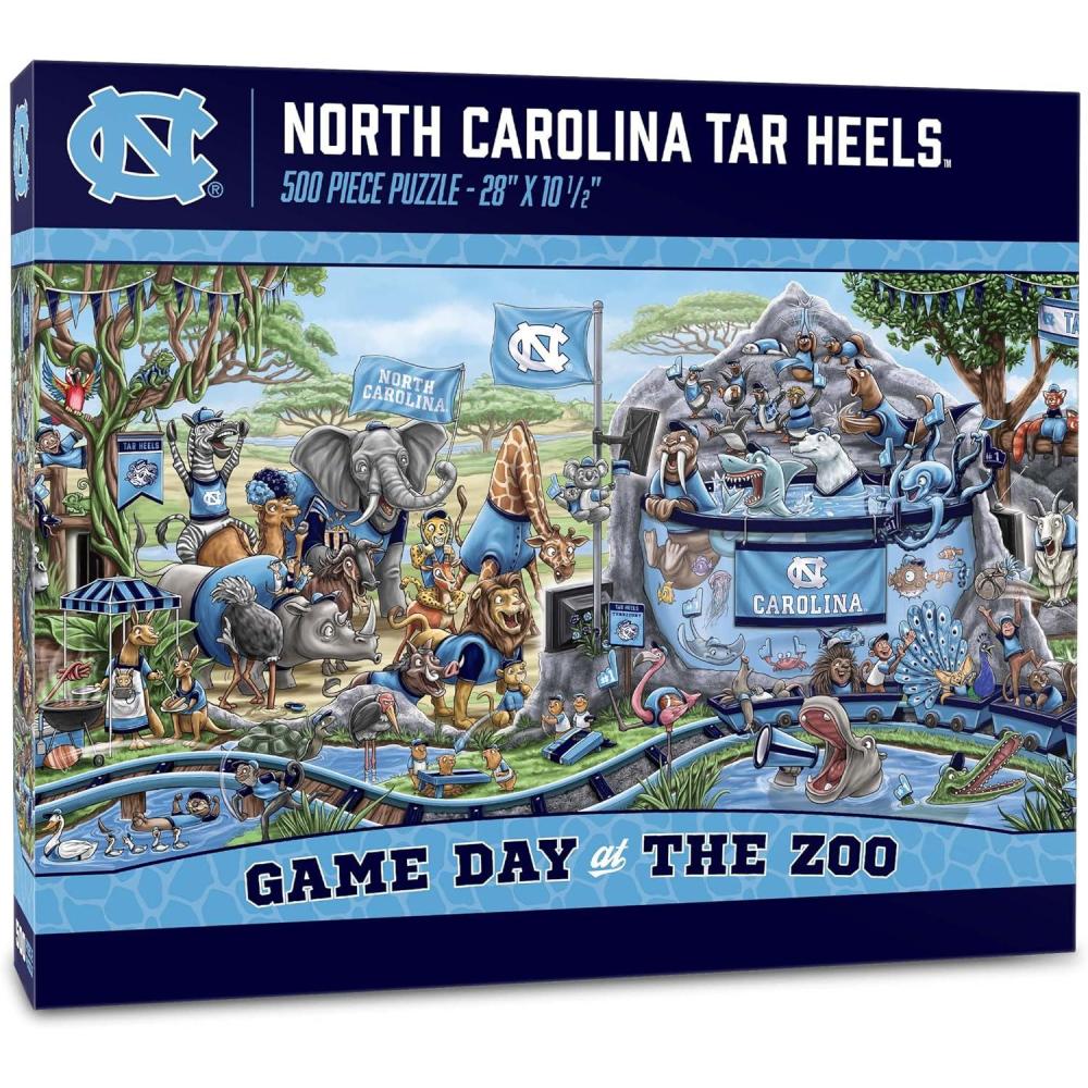 imageYouTheFan NCAA Game Day at The Zoo 500pc PuzzleNorth Carolina Tar Heels