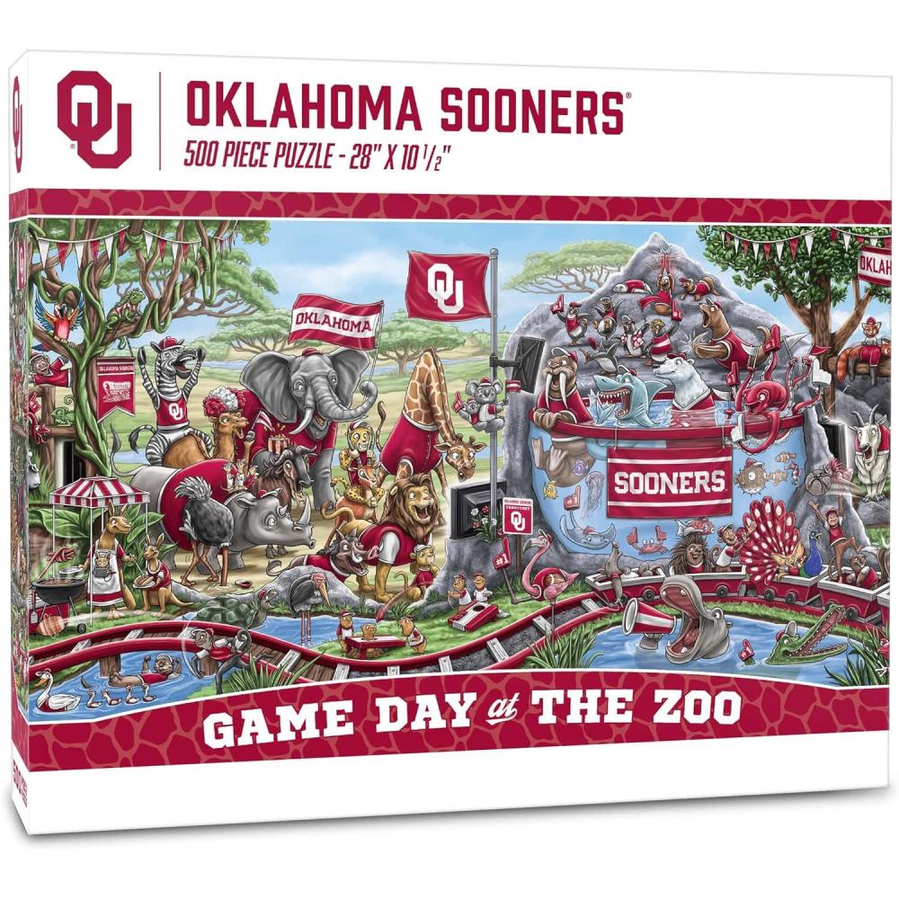 imageYouTheFan NCAA Game Day at The Zoo 500pc PuzzleOklahoma Sooners