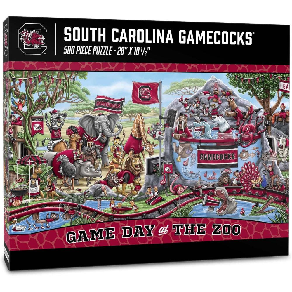 imageYouTheFan NCAA Game Day at The Zoo 500pc PuzzleSouth Carolina Gamecocks