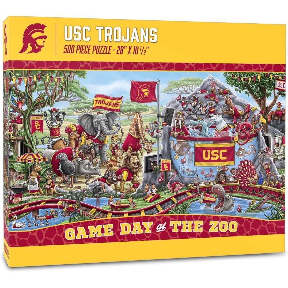 imageYouTheFan NCAA Game Day at The Zoo 500pc PuzzleUSC Trojans