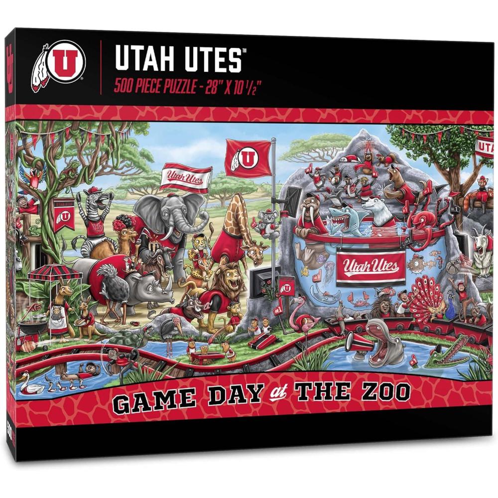 imageYouTheFan NCAA Game Day at The Zoo 500pc PuzzleUtah Utes