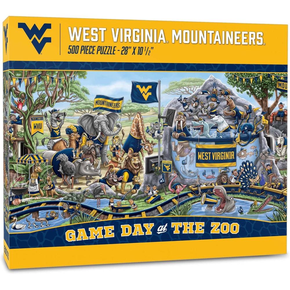 imageYouTheFan NCAA Game Day at The Zoo 500pc PuzzleWest Virginia Mountaineers