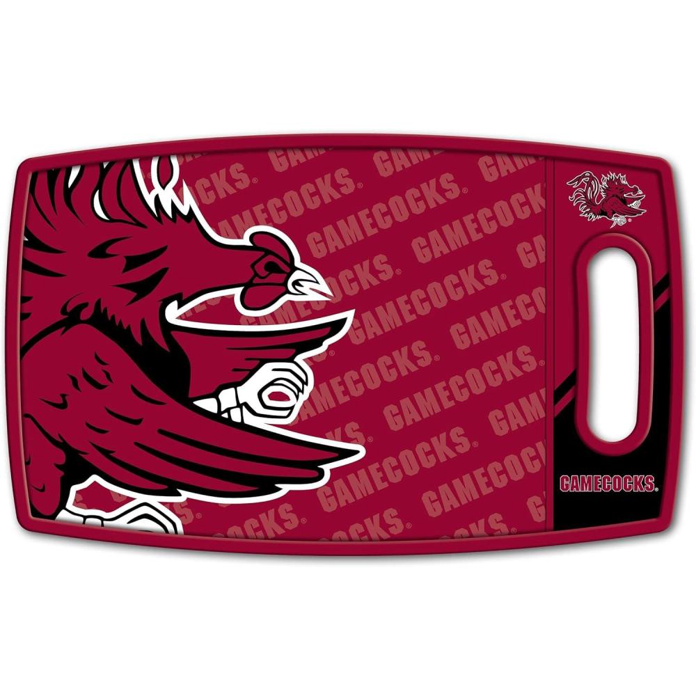 imageYouTheFan NCAA Logo Series Cutting BoardSouth Carolina Gamecocks