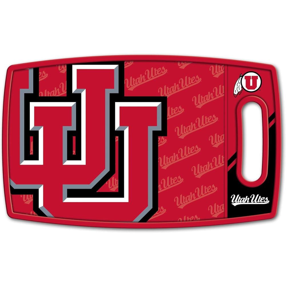 imageYouTheFan NCAA Logo Series Cutting BoardUtah Utes