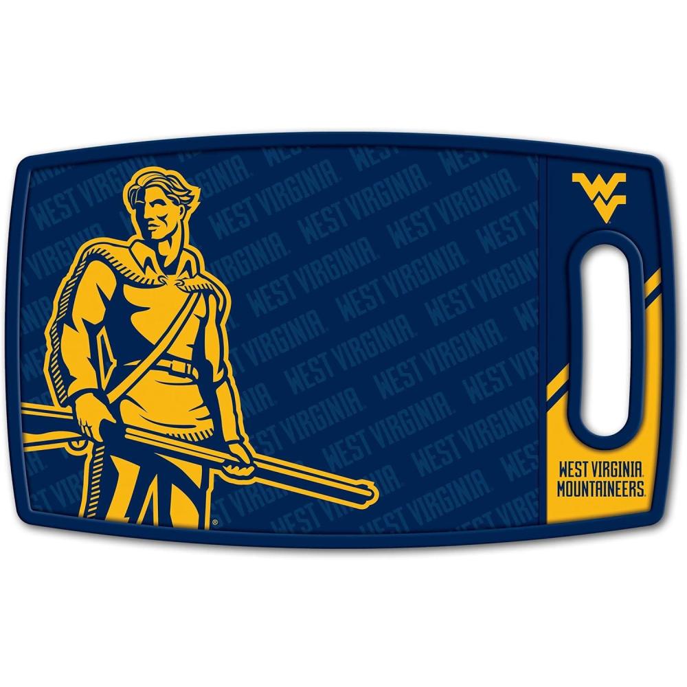 imageYouTheFan NCAA Logo Series Cutting BoardWest Virginia Mountaineers