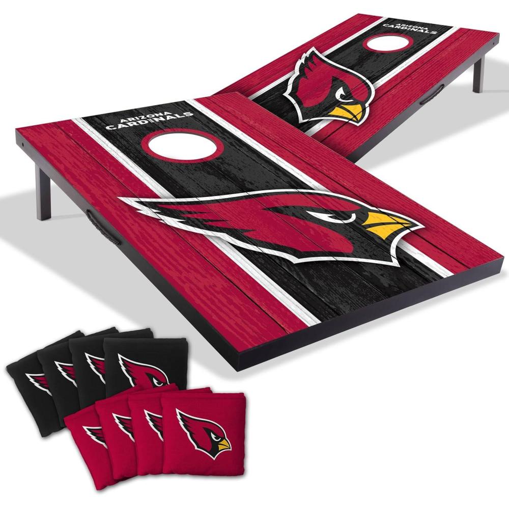 imageYouTheFan NFL 2 x 3 Portable Cornhole Game with Logo BagsArizona Cardinals