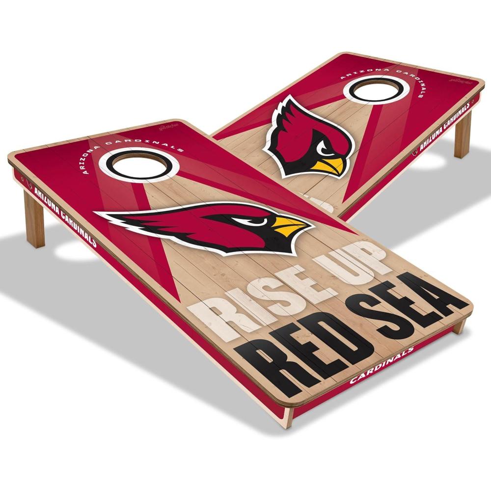 imageYouTheFan NFL 2 x 4 Slogan Series Professional Wood Cornhole GameArizona Cardinals